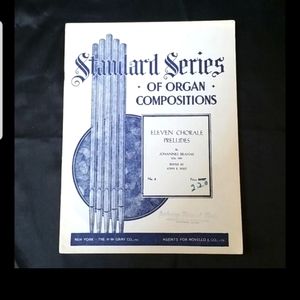 🎹VINTAGE SHEET MUSIC FOR ORGAN